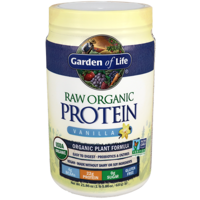  RAW Organic Protein - Real Raw Vanilla Curated Wellness