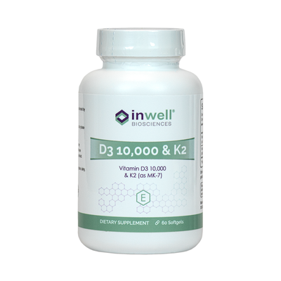  D3 10,000 & K2 Curated Wellness