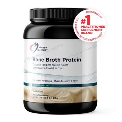  Bone Broth Protein Vanilla Curated Wellness