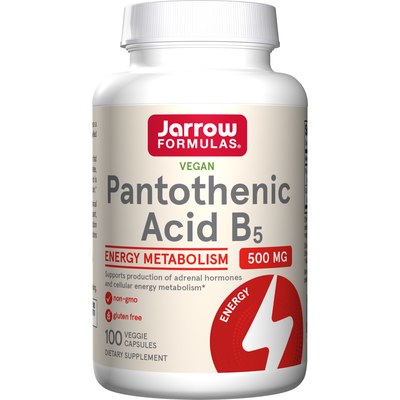  Pantothenic Acid 500mg Curated Wellness
