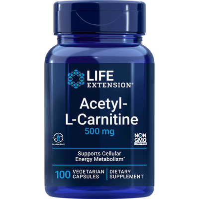  Acetyl-L-Carnitine 500mg Curated Wellness