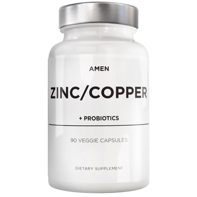  Zinc/ Copper + Probiotics Curated Wellness