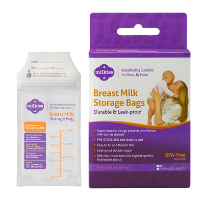  Milkies Breast Milk Storage Bags Curated Wellness