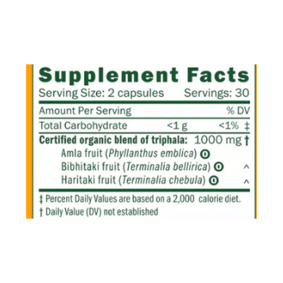  TRIPHALA CAPSULES Curated Wellness