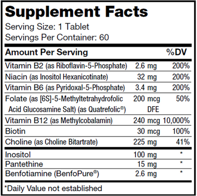 B-Complex Timed Release  Curated Wellness