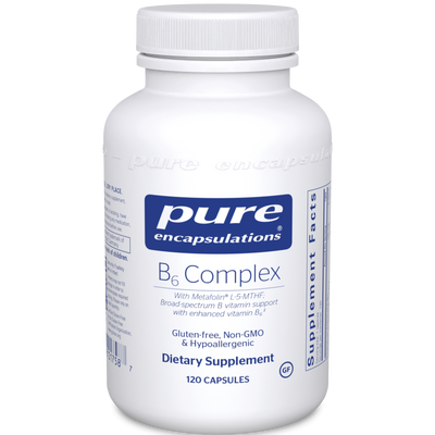 B6 Complex 120 vcaps Curated Wellness