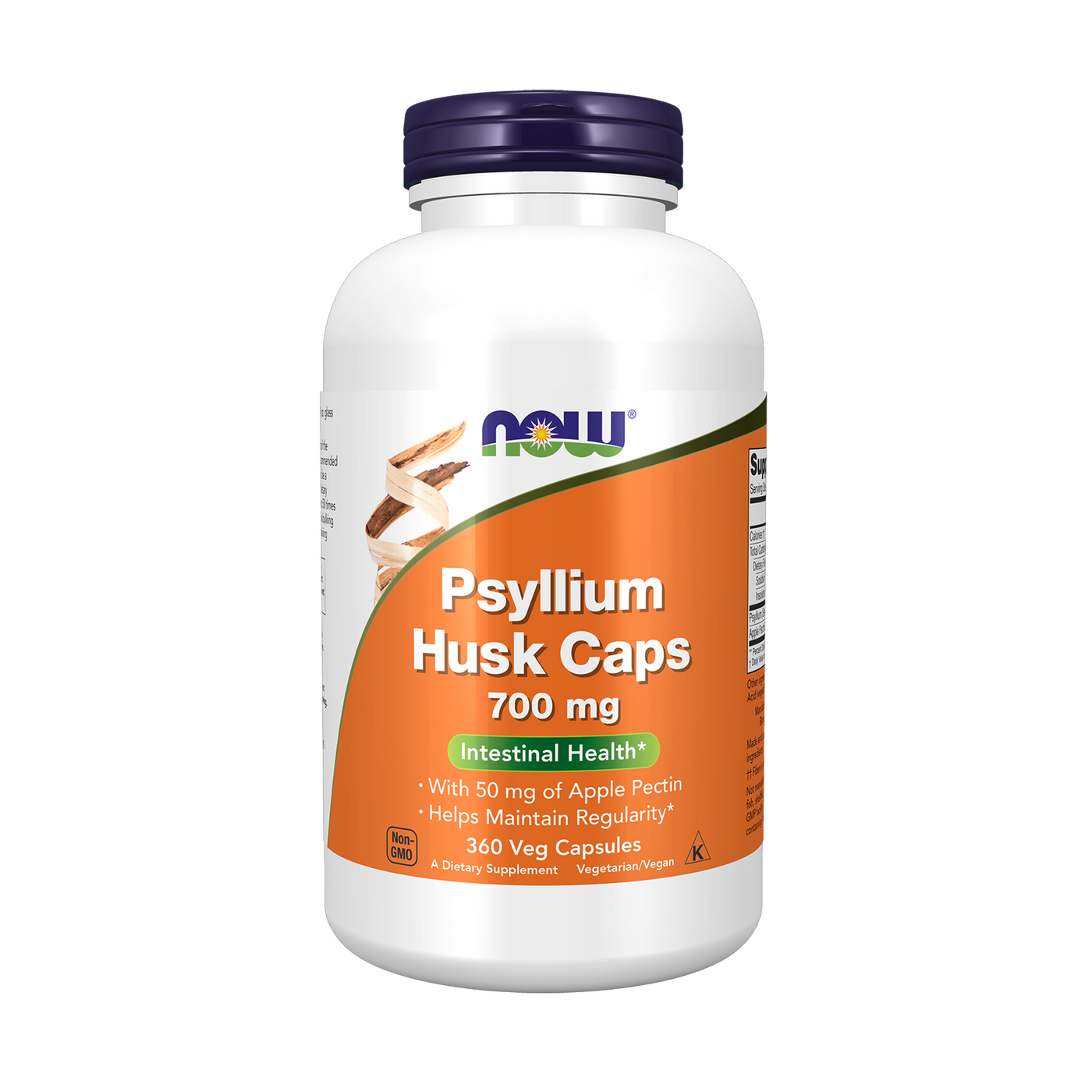 Psyllium Husk 700 mg  Curated Wellness