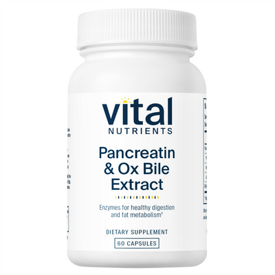 Pancreatin & Ox Bile Extract  Curated Wellness