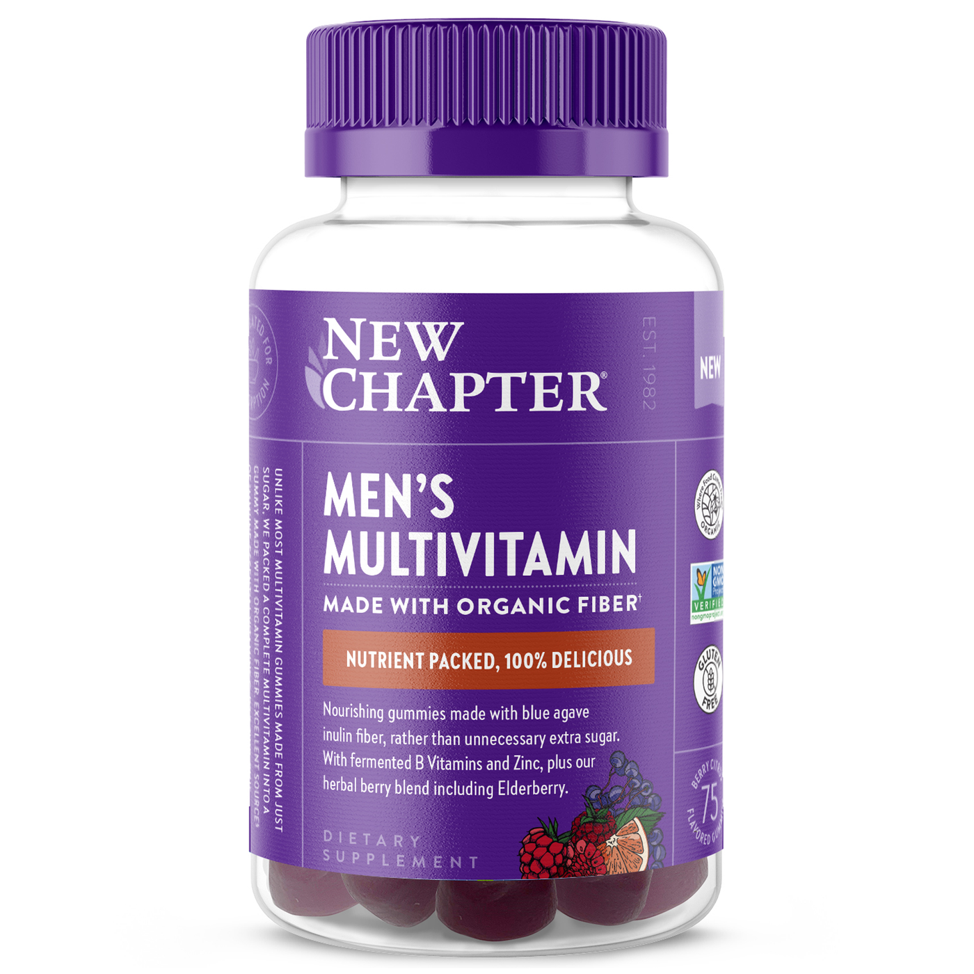 Men's Multivitamin Gummies 75 ct Curated Wellness