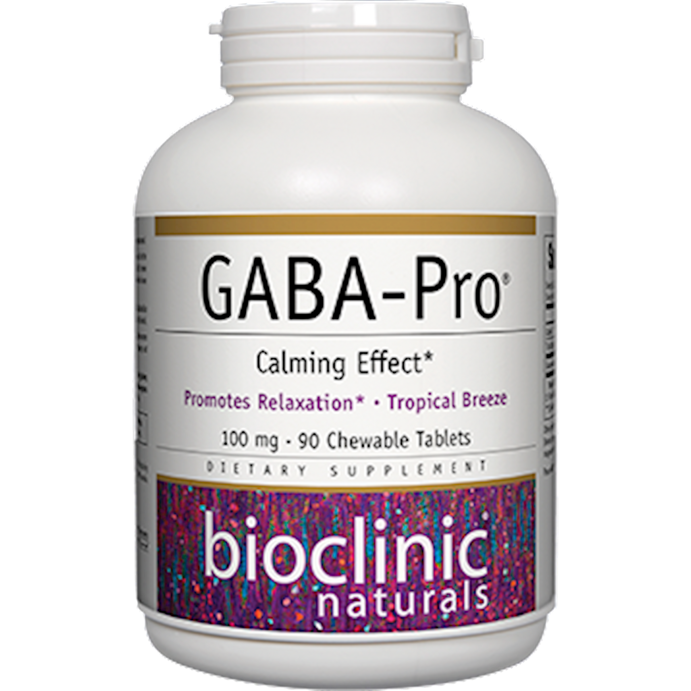 GABA -Pro - Tropical Brz 90 chew Curated Wellness