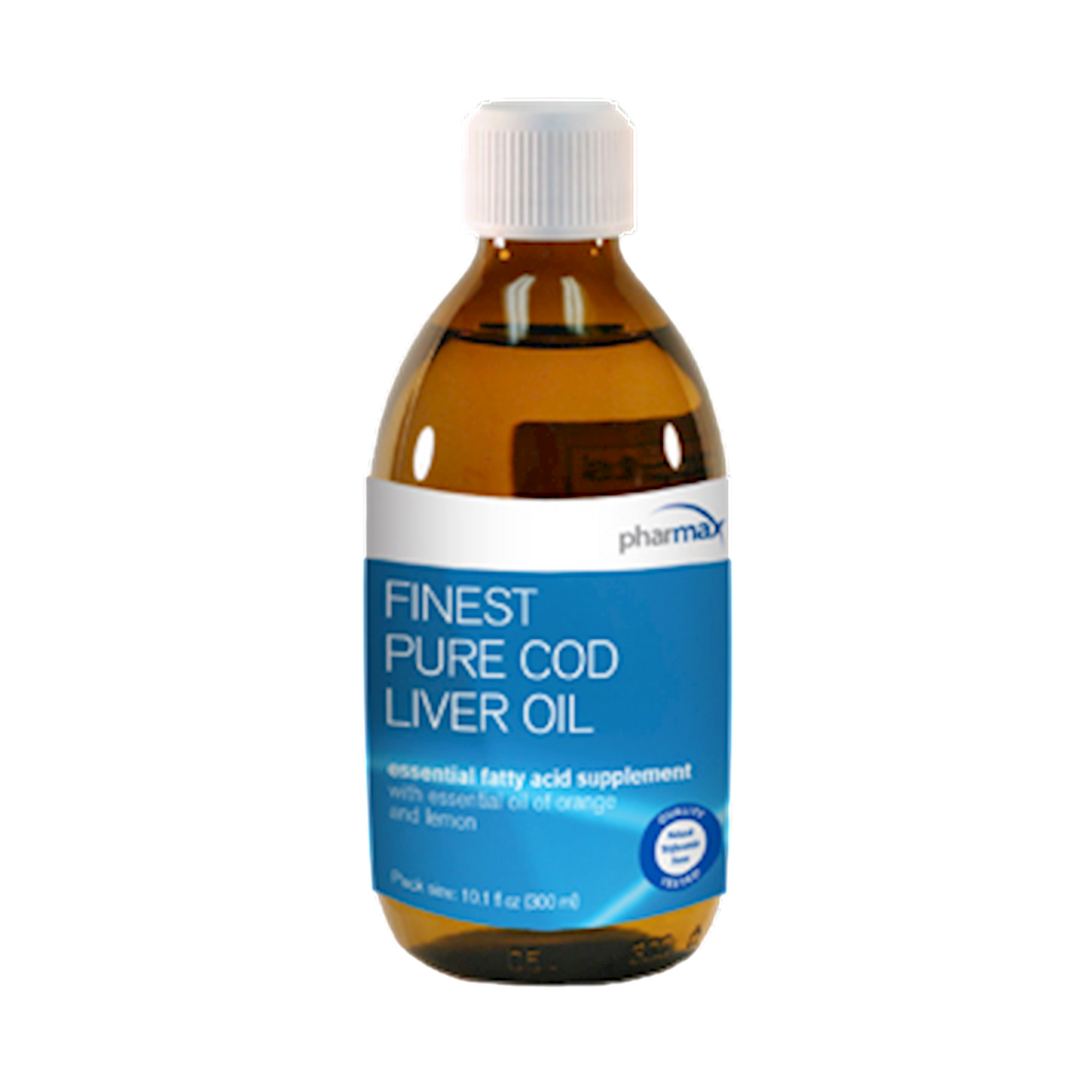 Finest Pure Cod Liver Oil 10.1 fl oz Curated Wellness