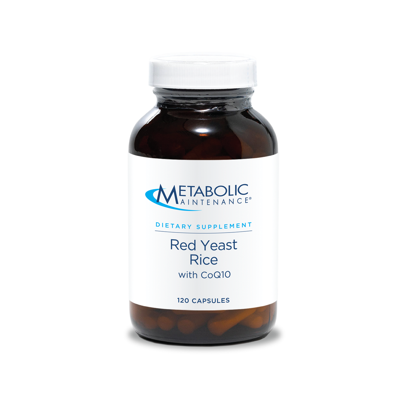 Red Yeast Rice w/ CoQ10 120 caps Curated Wellness