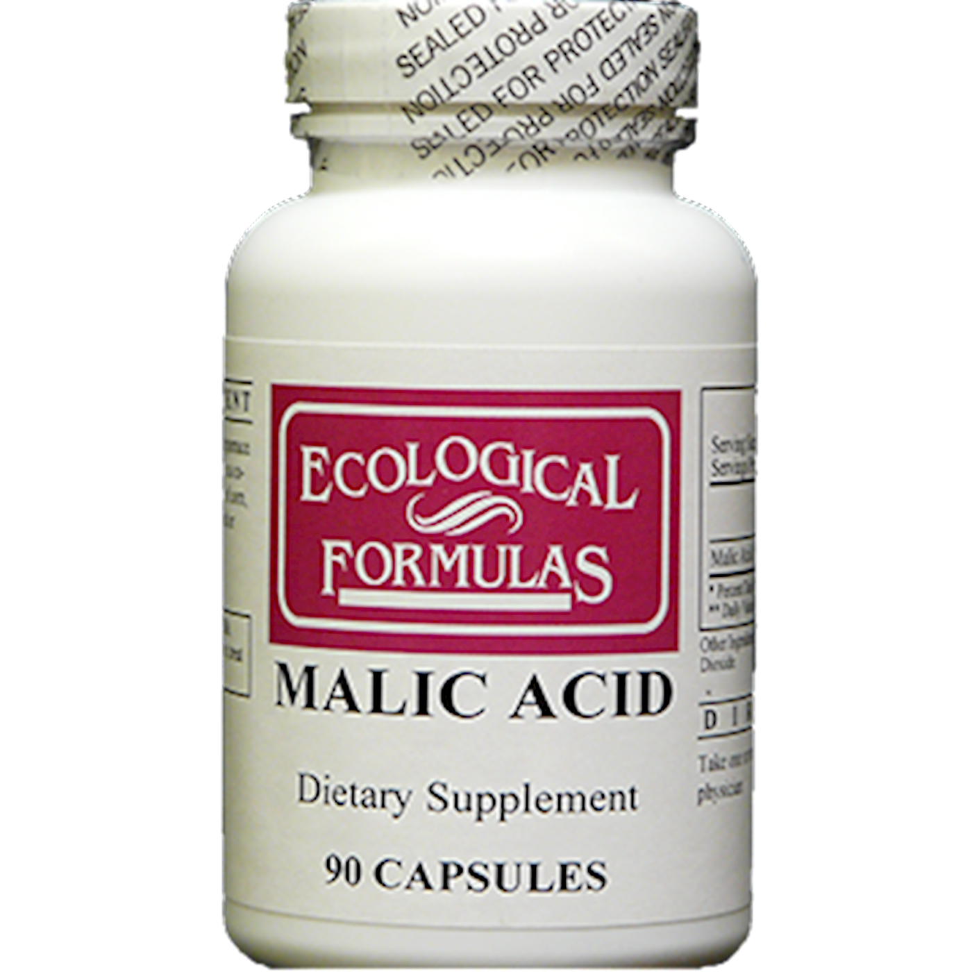 Malic Acid 600 mg  Curated Wellness