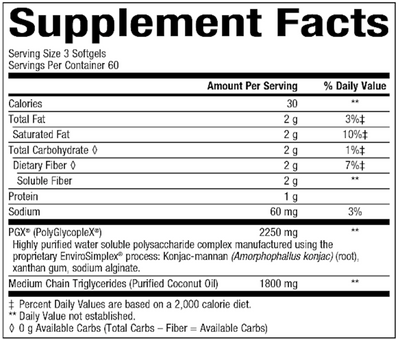 PGX Daily Ultra Matrix Softgels 180 gels Curated Wellness