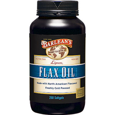 Lignan Flax Oil 250 gels Curated Wellness