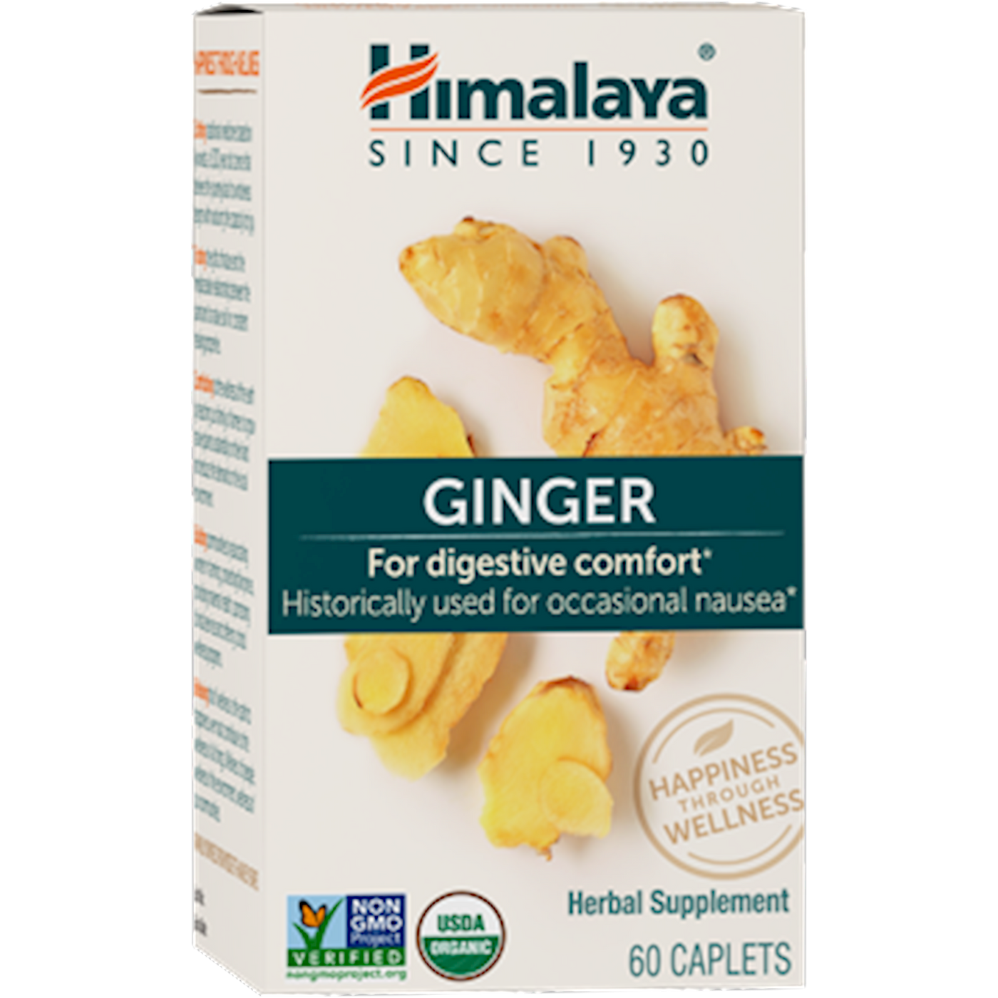 Ginger 60 caplets Curated Wellness