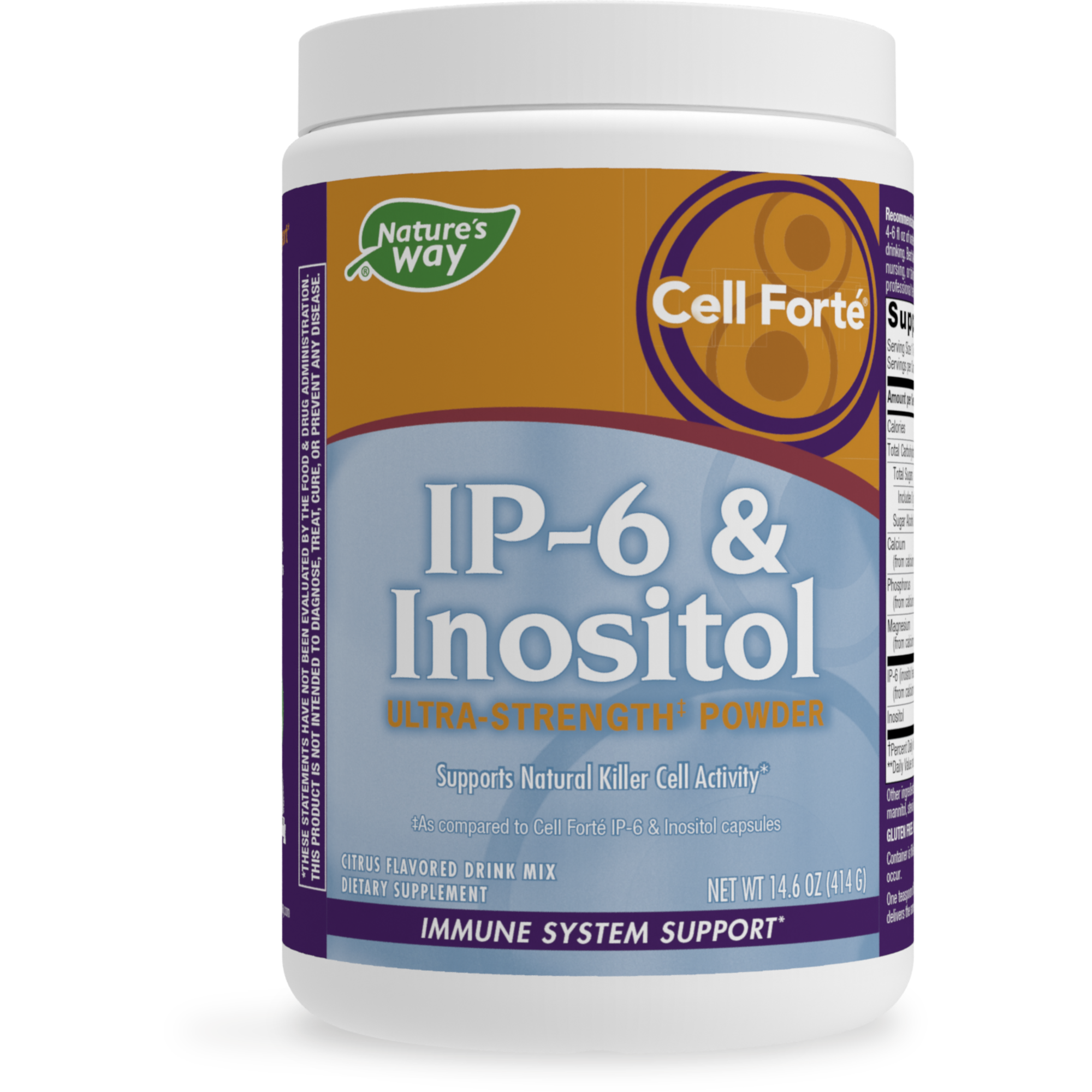 Cell Forté w/IP-6&Inositol(pwdr) 14.6oz | CEL35 | Nature's Way