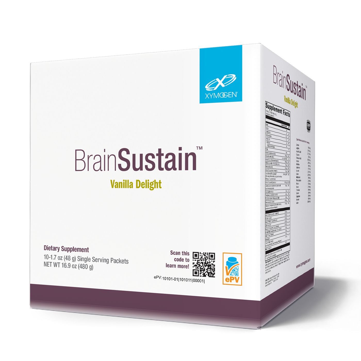 BrainSustain Vanilla Delight 10pack Curated Wellness