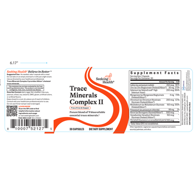 Trace Minerals Complex II  Curated Wellness