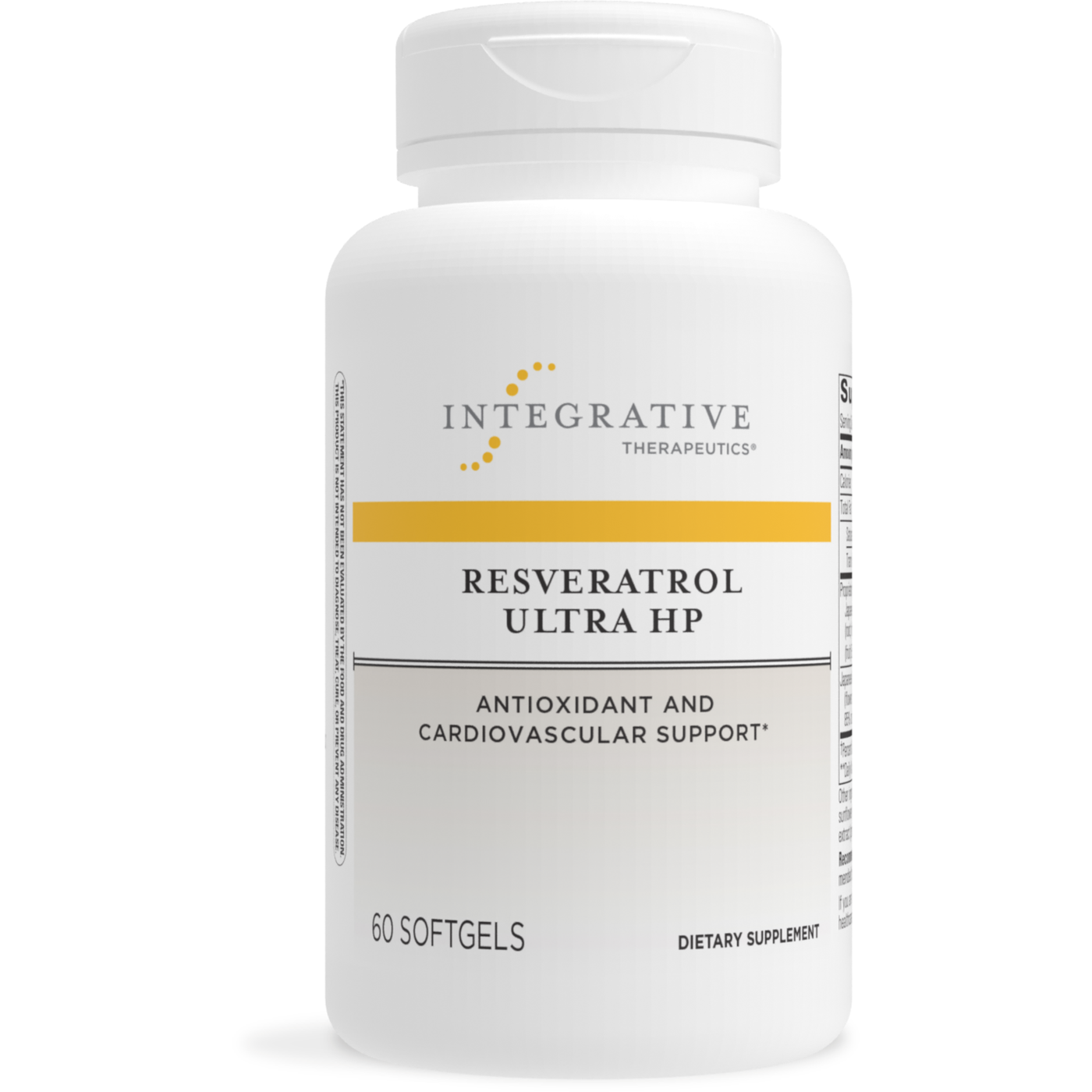 Resveratrol Ultra High Potency 60 gels Curated Wellness