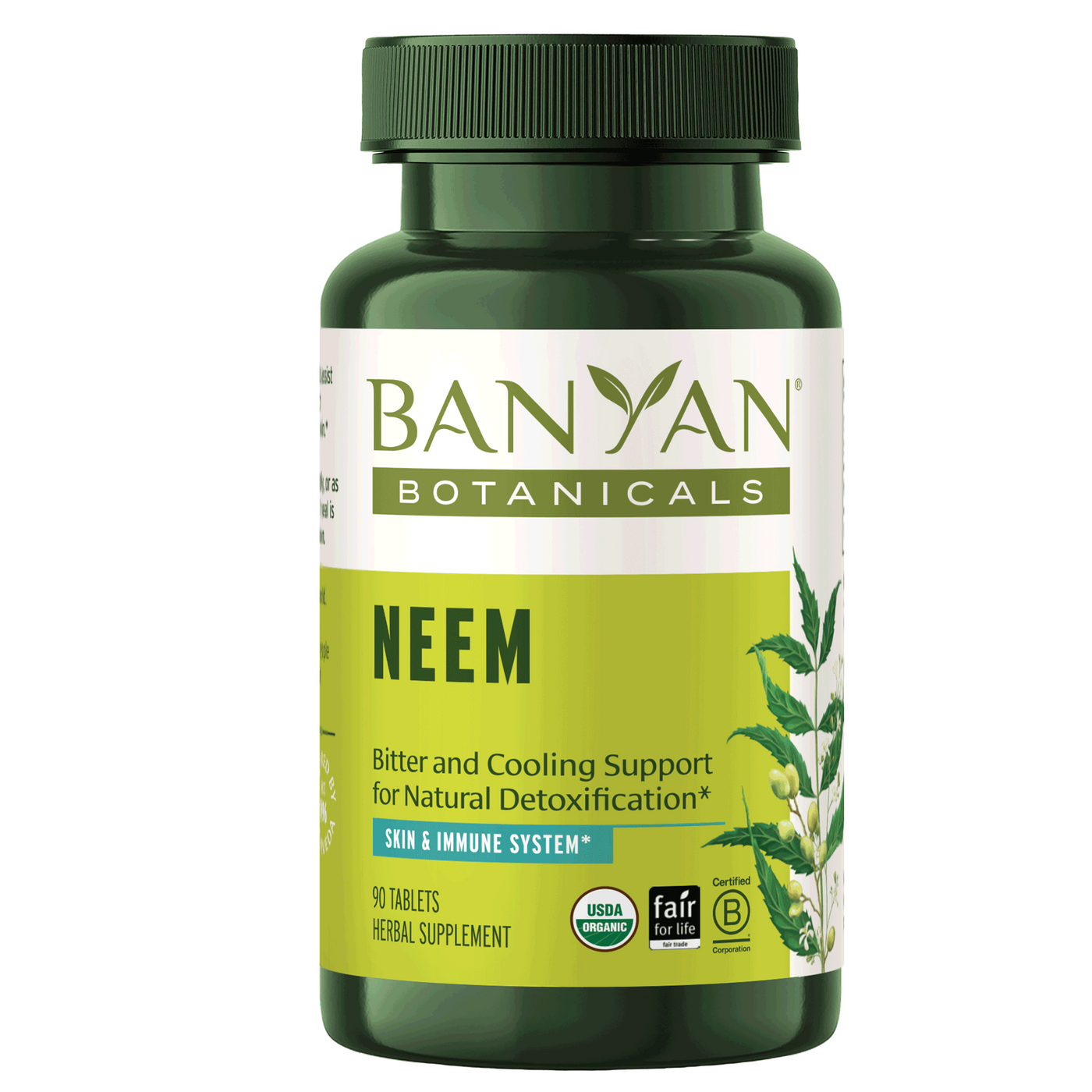 Neem 90 tabs Curated Wellness