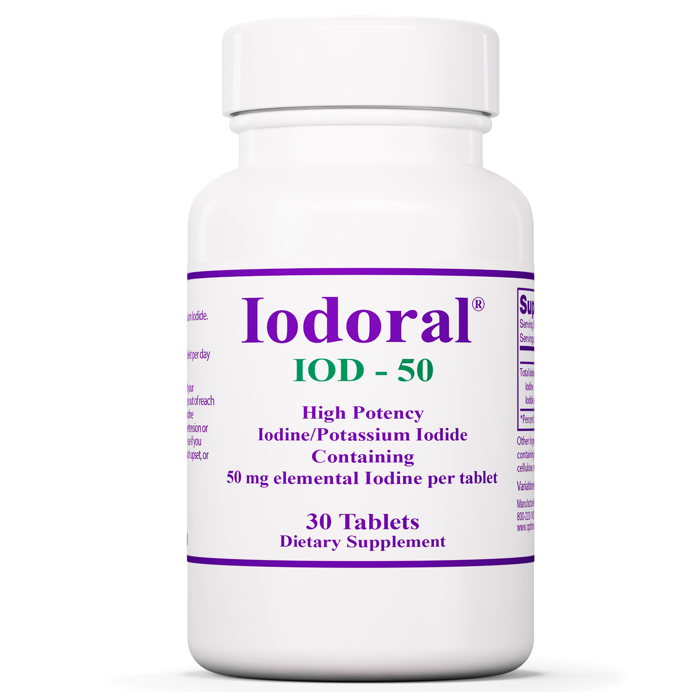 Iodoral 50 mg  Curated Wellness