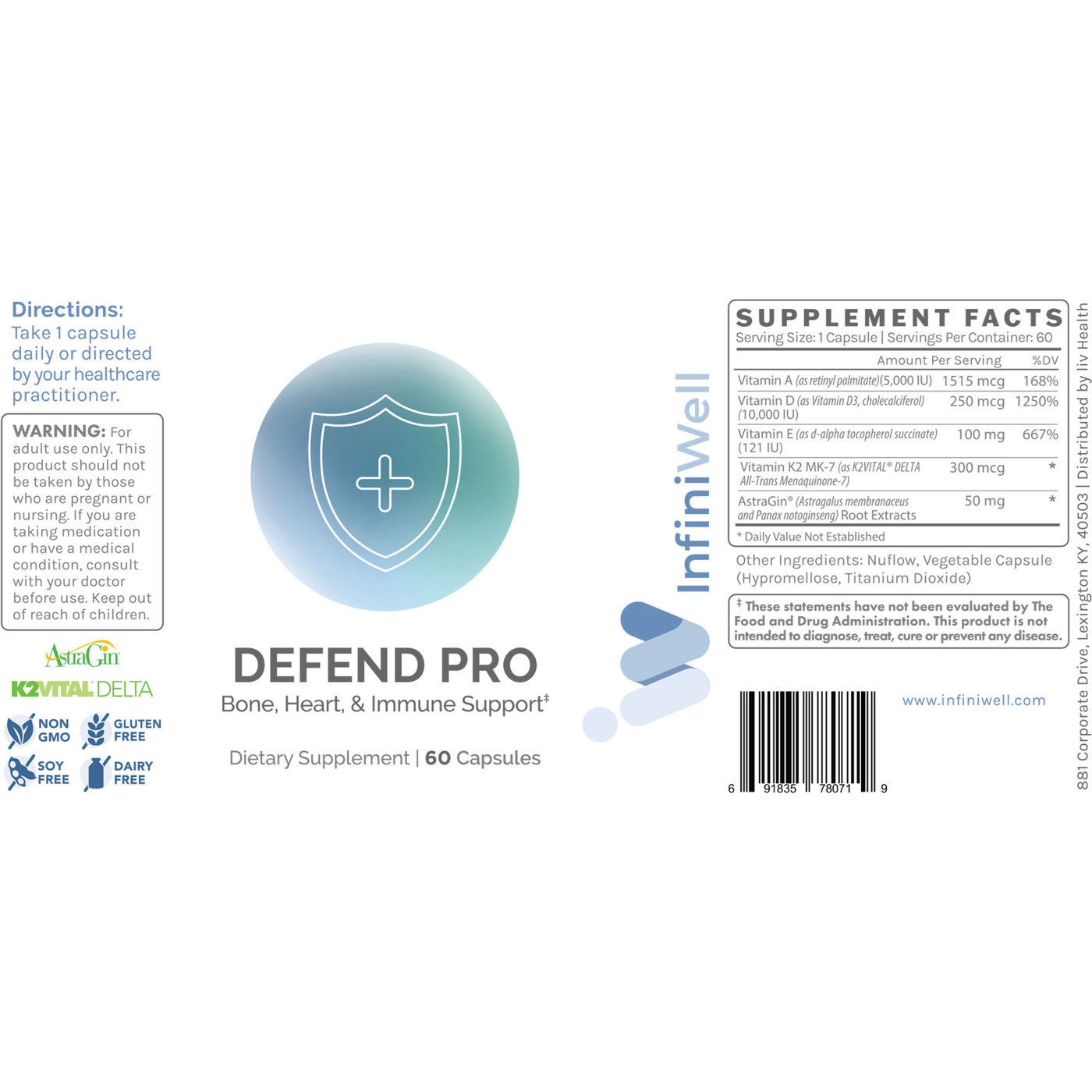 Defend Pro 60c Curated Wellness