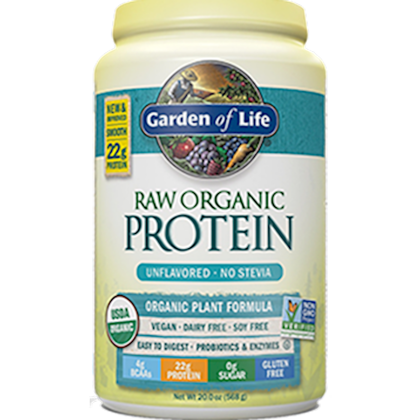 RAW Organic Protein Unflavored  Curated Wellness