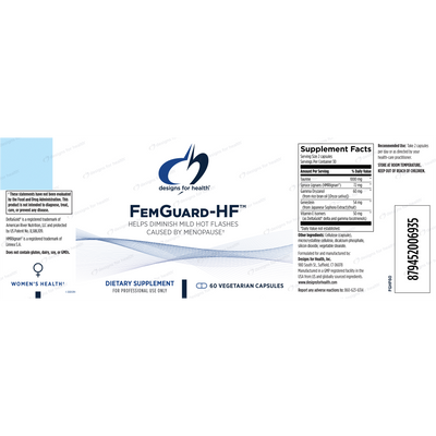 FemGuard-HF 60 vegcaps Curated Wellness