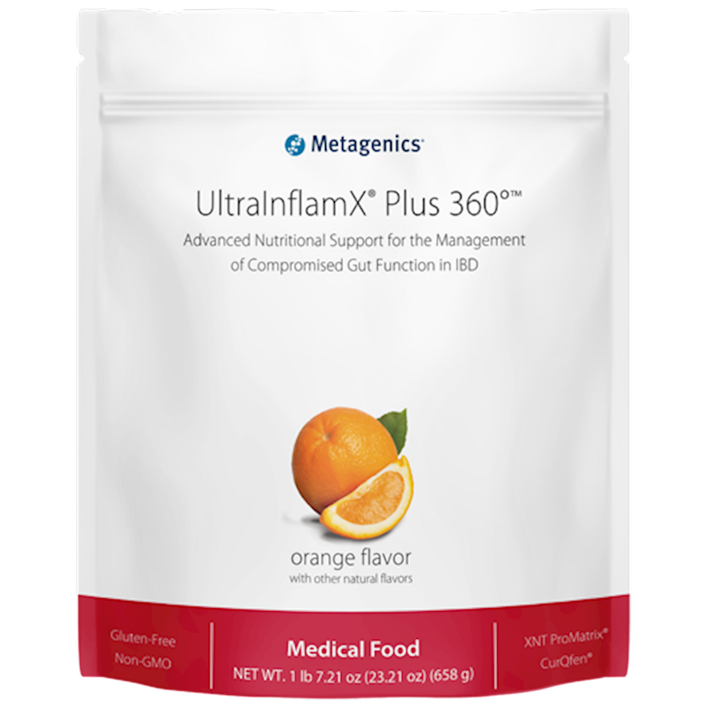 UltraInflamX Plus 360 Orange 658 g Curated Wellness