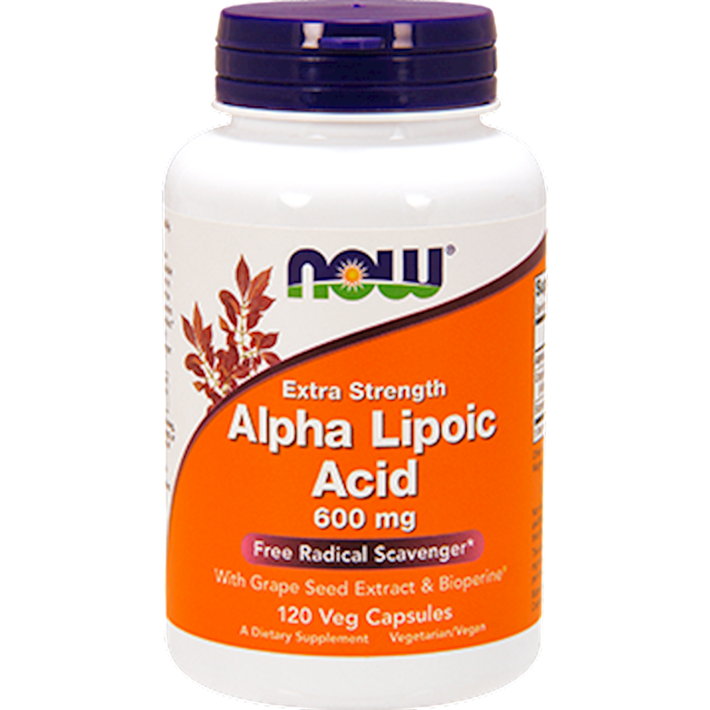 Alpha Lipoic Acid 600 mg 120 vcaps Curated Wellness