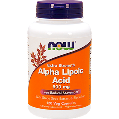 Alpha Lipoic Acid 600 mg 120 vcaps Curated Wellness