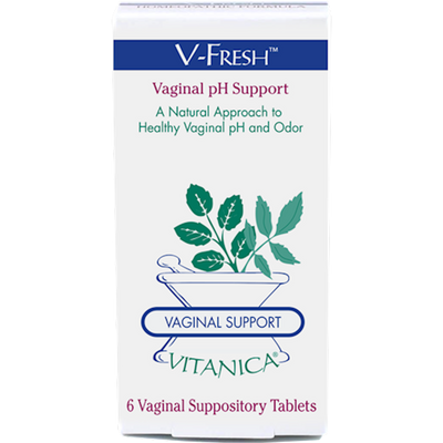 V-Fresh Suppositories 6 count Curated Wellness