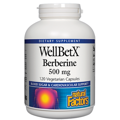 WellBetX Berberine 500 mg  Curated Wellness