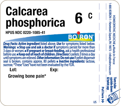 Calcarea phosphorica 6C 80 plts Curated Wellness