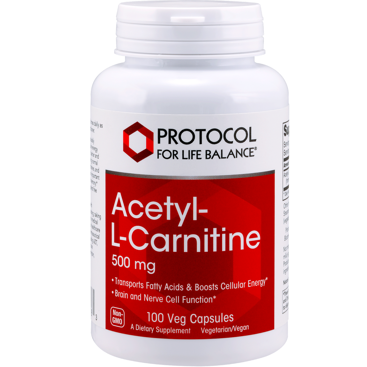 Acetyl-L-Carnitine 500 mg  Curated Wellness
