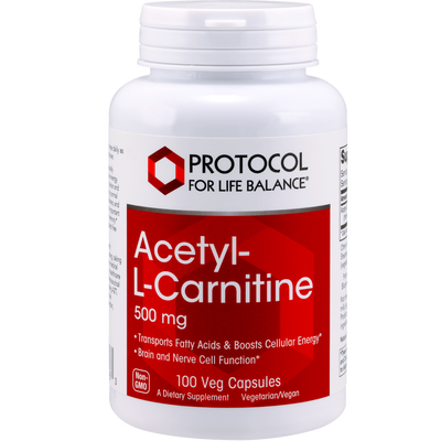 Acetyl-L-Carnitine 500 mg  Curated Wellness