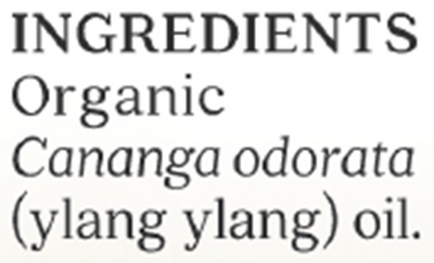 Ylang Ylang III organic Ess Oil .25 oz Curated Wellness