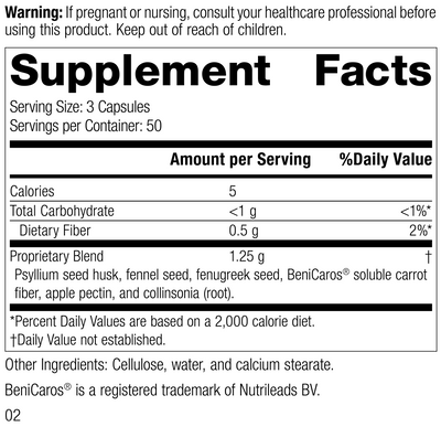 Gastro-Fiber®, 150 Capsules