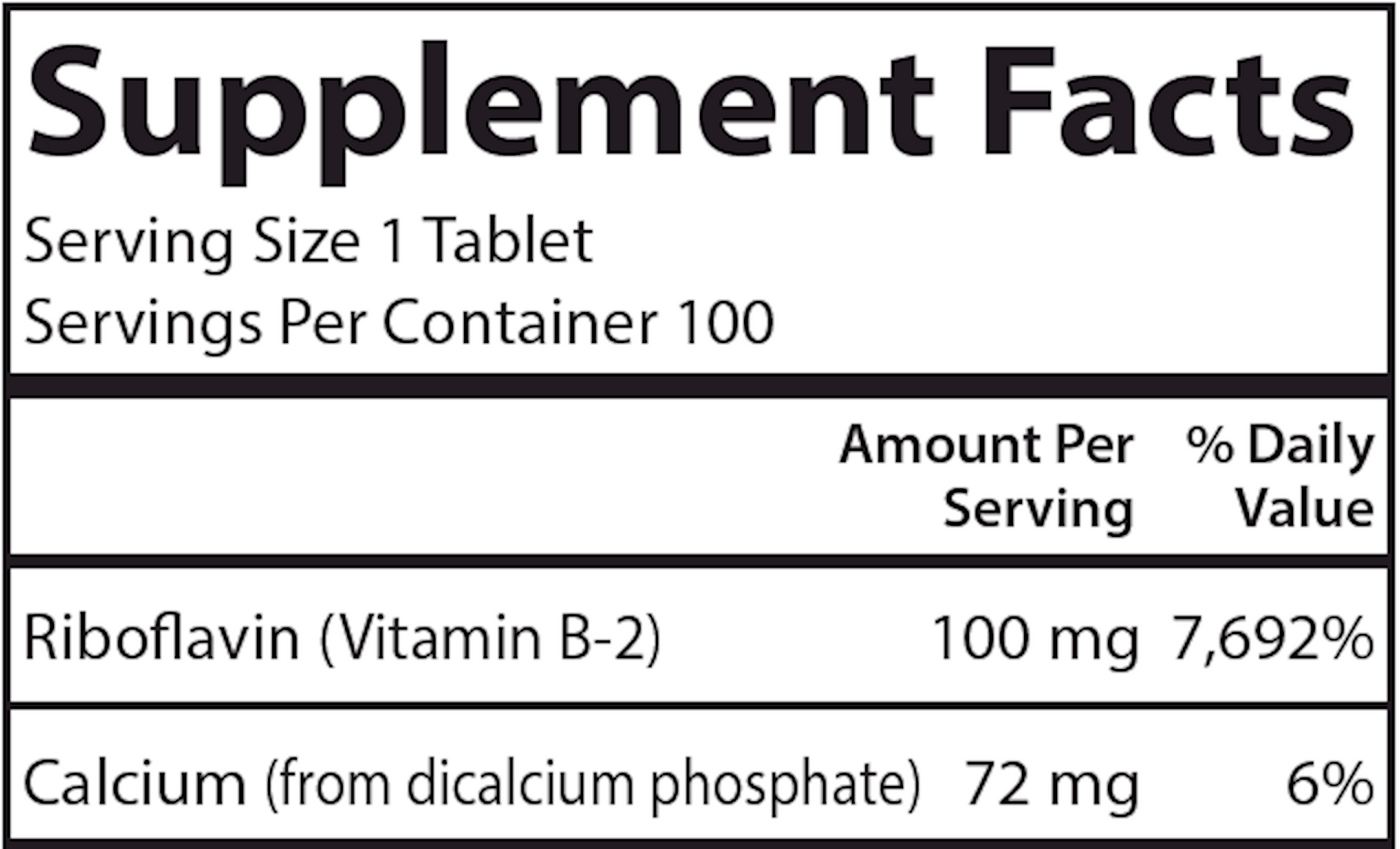 Vitamin B-2  Curated Wellness