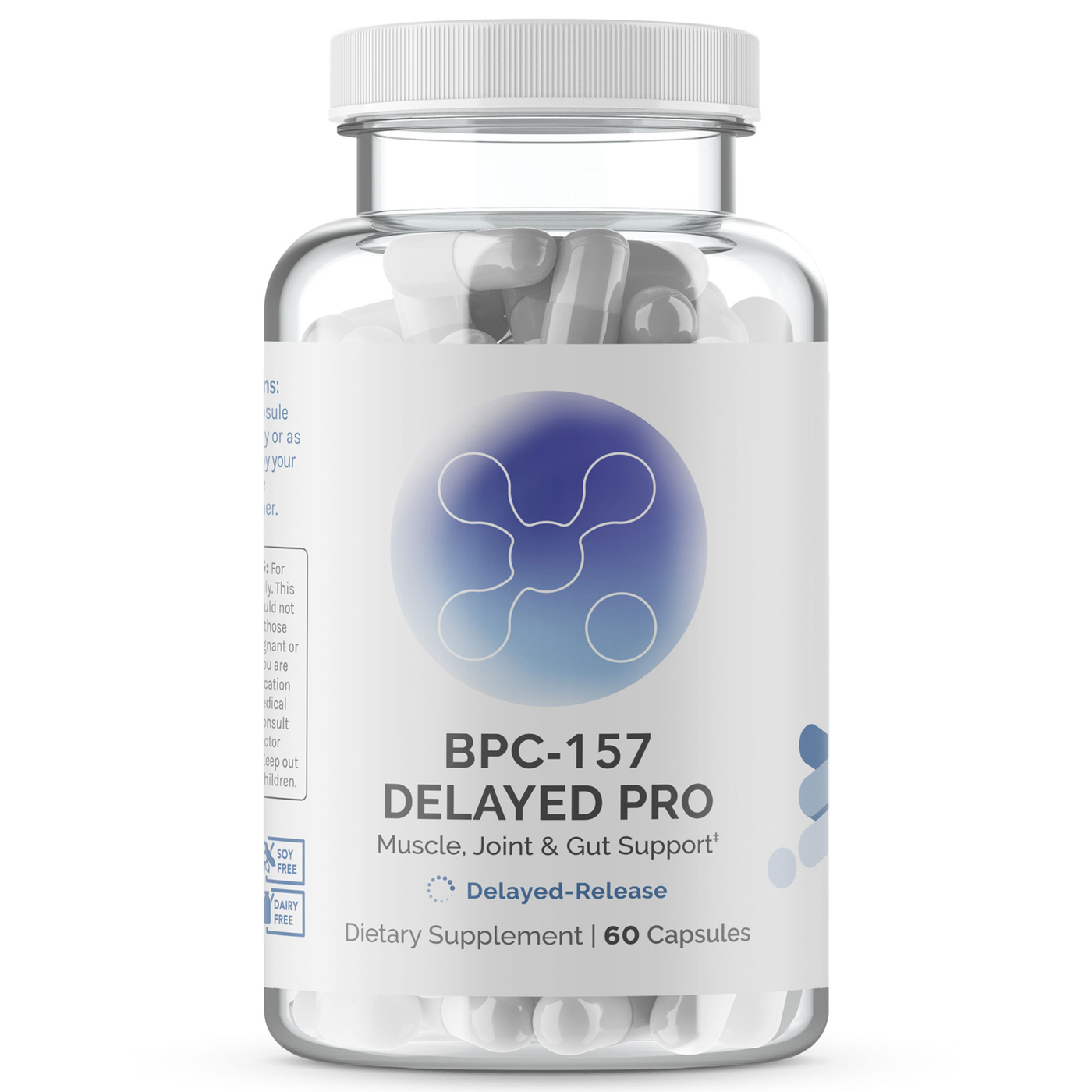 BPC-157 Delayed Pro - 500mcg 60c Curated Wellness
