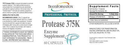 Protease 375K  Curated Wellness