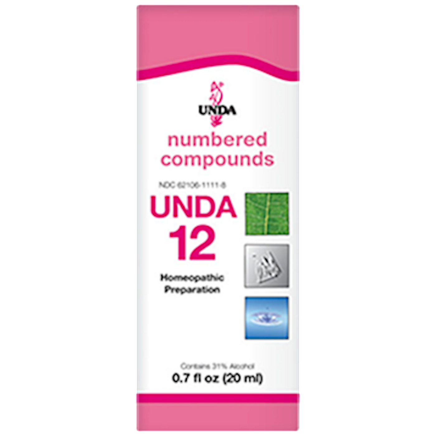 Unda 12 0.7 fl oz Curated Wellness