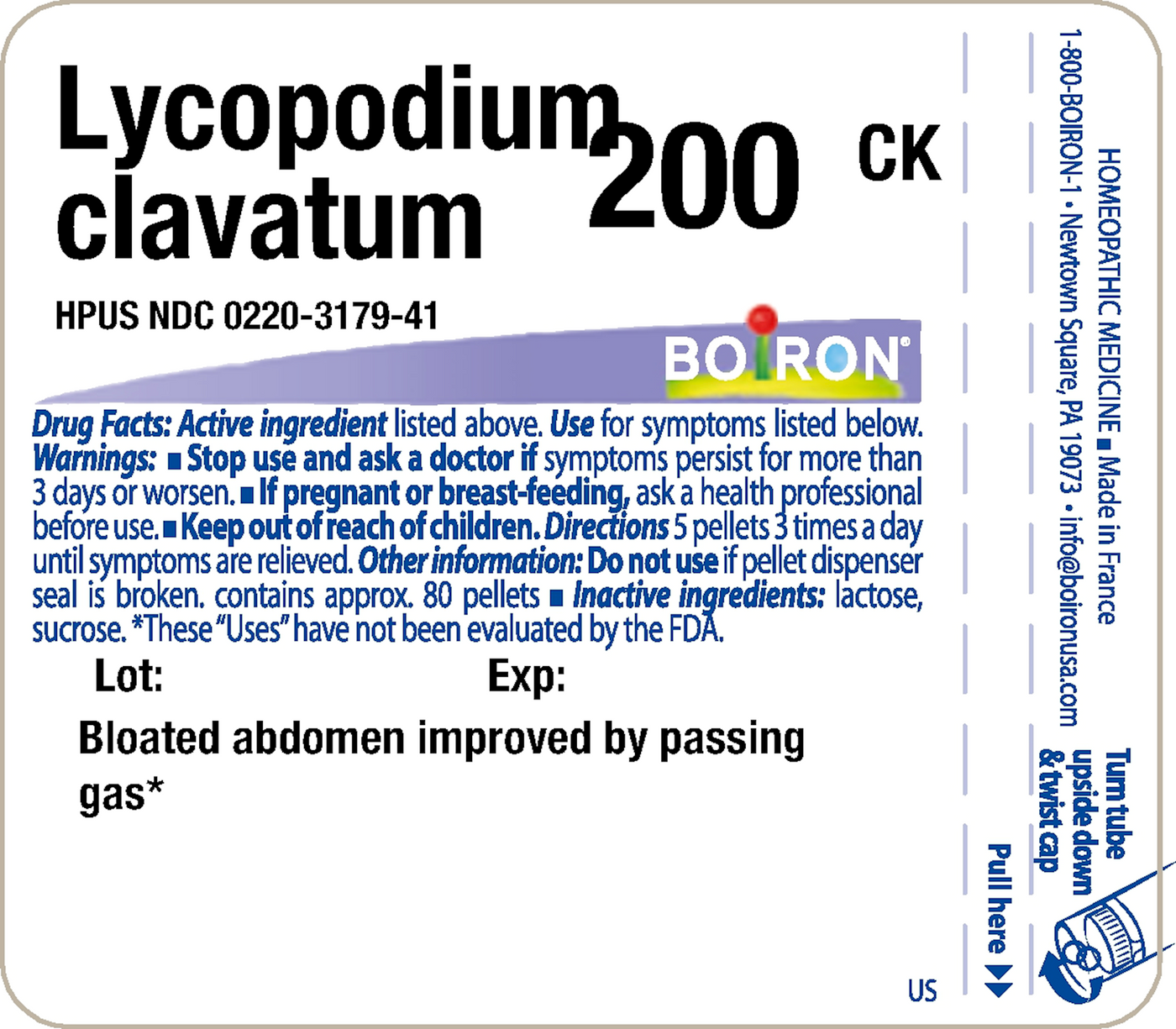 Lycopodium clavatum 200CK 80 plts Curated Wellness