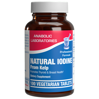 Iodine from Kelp 100 vegtabs Curated Wellness