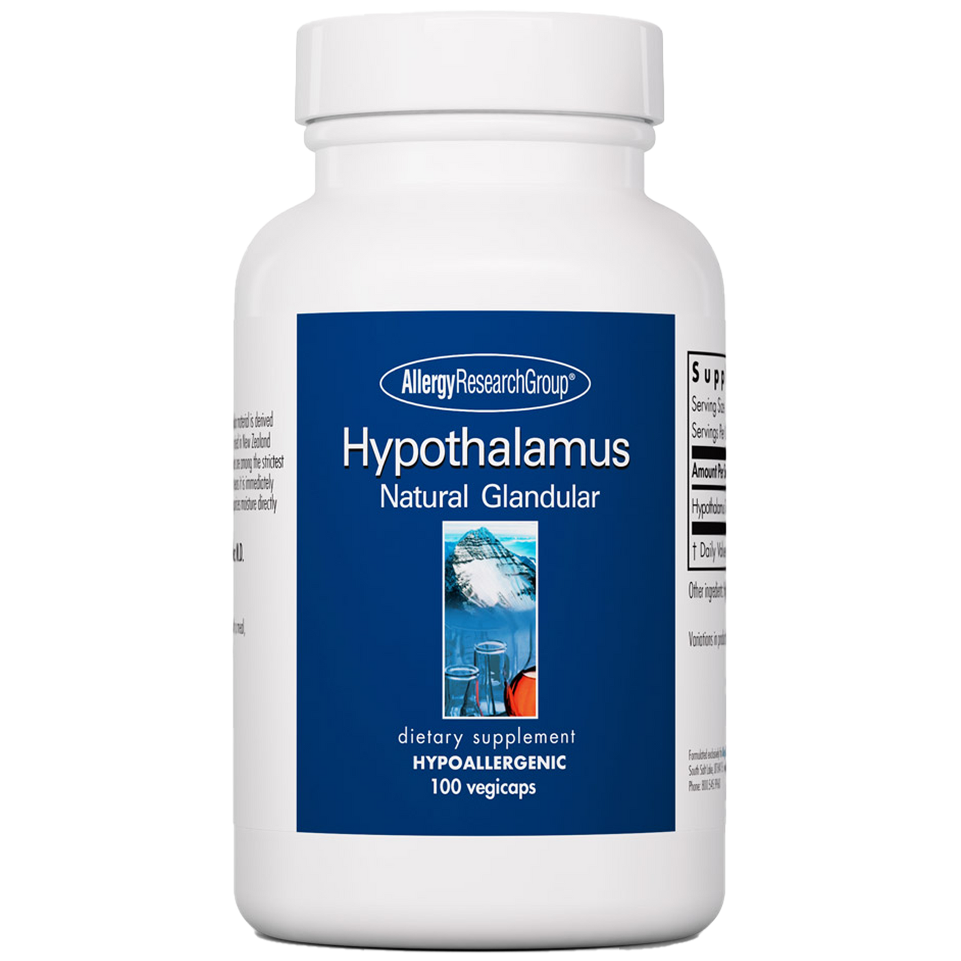 Hypothalamus 500 mg  Curated Wellness