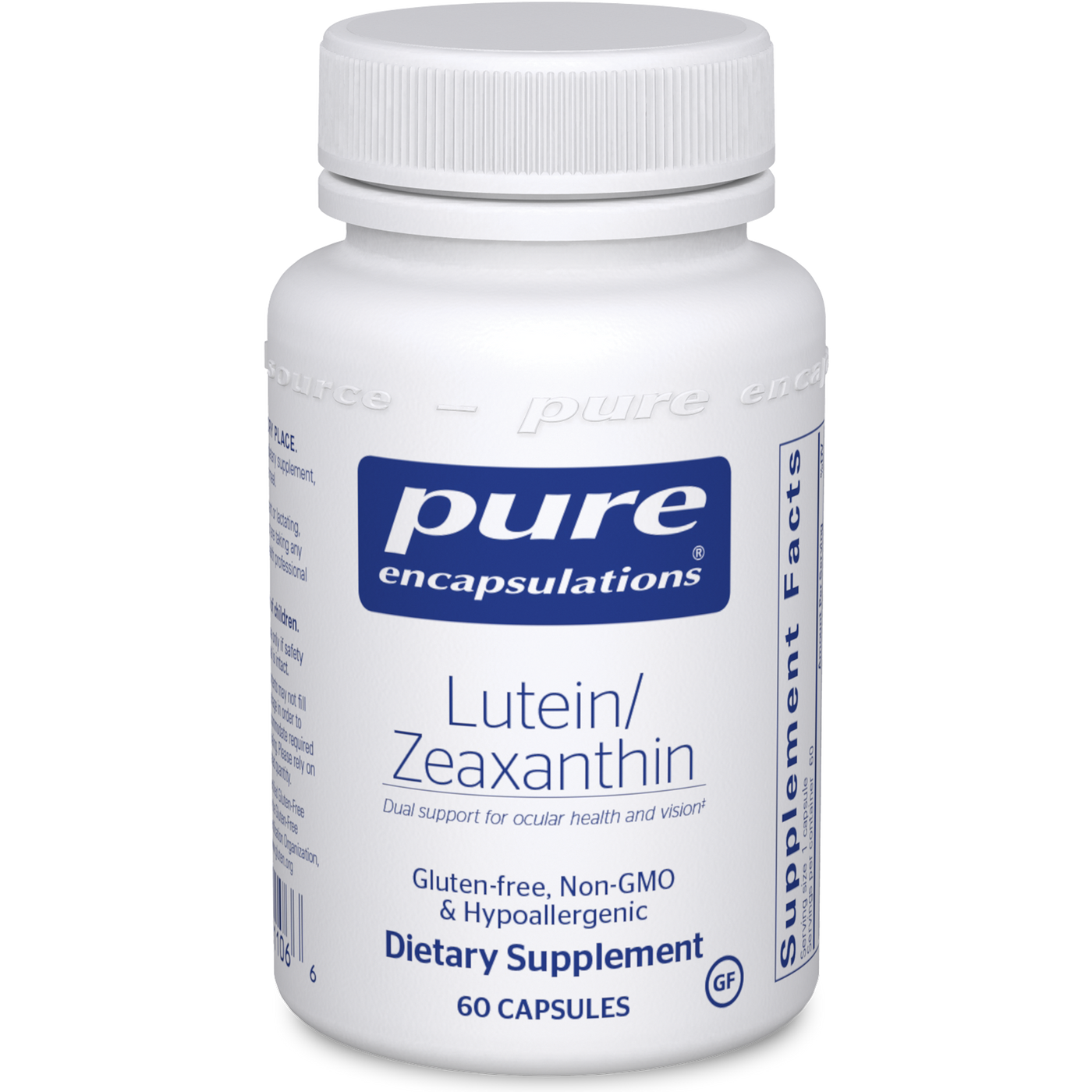 Lutein/Zeaxanthin 60 vcaps Curated Wellness