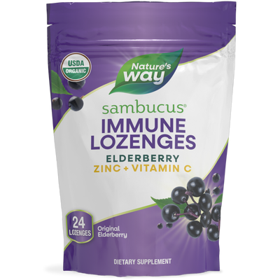 Sambucus Zinc Lozenges Elderberry  Curated Wellness