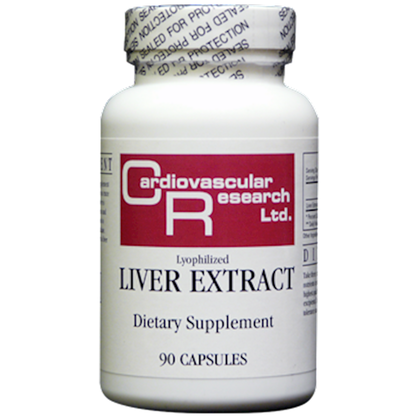 Liver Extract 550 mg  Curated Wellness