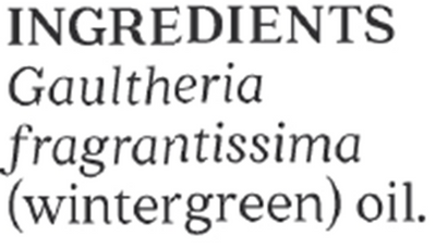 Wintergreen Essential Oil .5 oz Curated Wellness